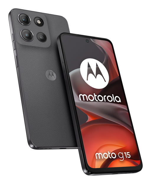 EAN 0840023281099 - Motorola moto g15 17,1 cm (6.72") SIM doble Android 15 4G USB Tipo C 8 GB 128 GB 5200 mAh Gris imagen 1