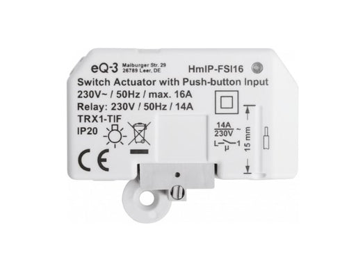 EAN 4047976543465 - Homematic IP HMIP-FSI16 interruptor de luz Blanco imagen 1