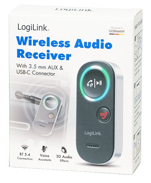 EAN 4052792074925 - LogiLink BT0068 receptor AV Negro imagen 9