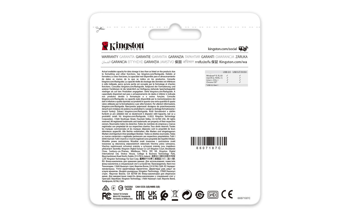 EAN 0740617332605 - Kingston Technology DataTraveler Exodia Onyx unidad flash USB USB tipo A 3.2 Gen 1 (3.1 Gen 1) Negro imagen 7