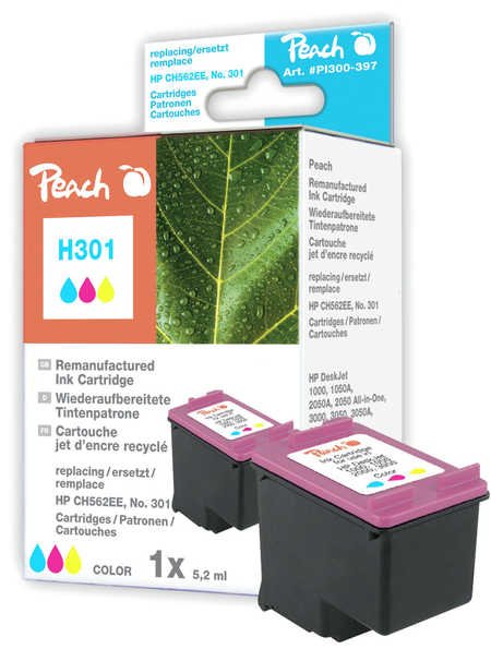 EAN 7640155892117 - Peach 316239 cartucho de tinta 1 pieza(s) Cian, Magenta, Amarillo imagen 1