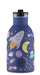 EAN 8059388263110 - 24Bottles Space Friends Uso diario 330 ml Polipropileno (PP), Silicona, Acero inoxidable Azul oscuro imagen 1