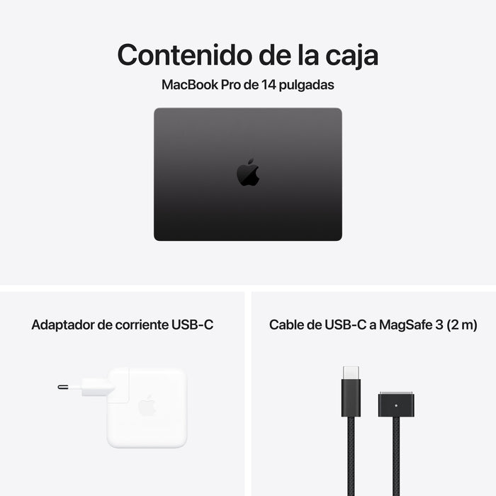 EAN 195949875014 - Apple MacBook Pro Apple M M4 Pro Portátil 36,1 cm (14.2") 24 GB 512 GB SSD Wi-Fi 6E (802.11ax) macOS Sequo imagen 8