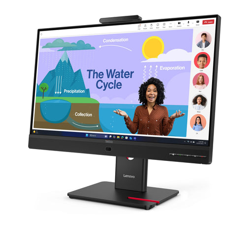 EAN 0198157459489 - Lenovo ThinkVision T24D-4v pantalla para PC 60,5 cm (23.8") 1920 x 1080 Pixeles Full HD LED Negro imagen 2