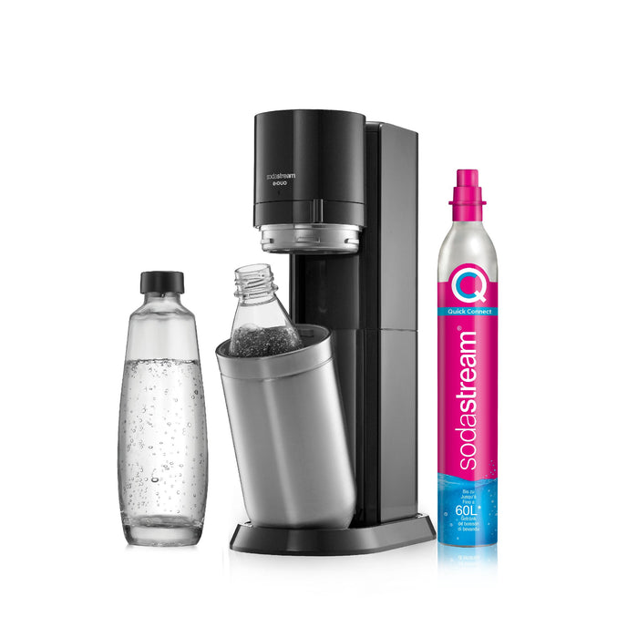 EAN 7290116741901 - SodaStream E-DUO Metal, Plástico Negro, Acero inoxidable imagen 3