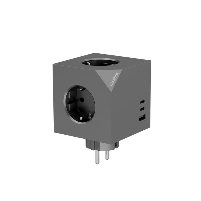 EAN 8436624423703 - CoolBox COO-BEN-CU-CUBE cargador de dispositivo móvil Corriente alterna Carga rápida imagen 1