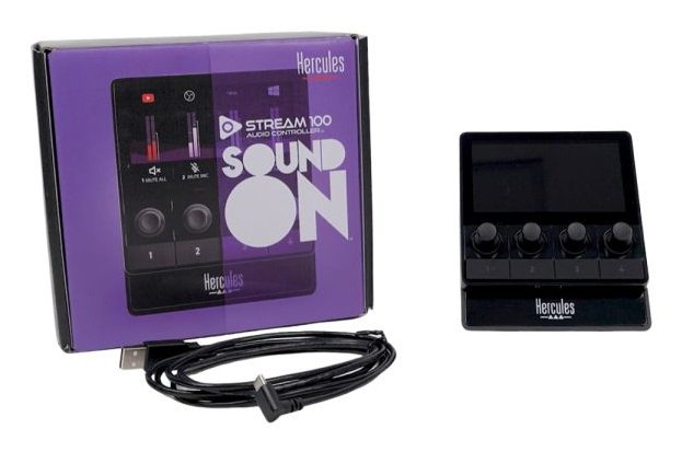 EAN 3362934746339 - Hercules Stream 100 Negro 4 botones imagen 5