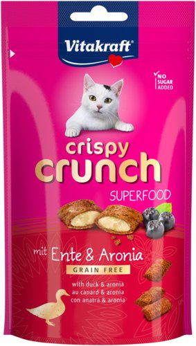 EAN 4008239393159 - Vitakraft Crispy Crunch Gato Snacks Pollo, Pato 60 g imagen 1