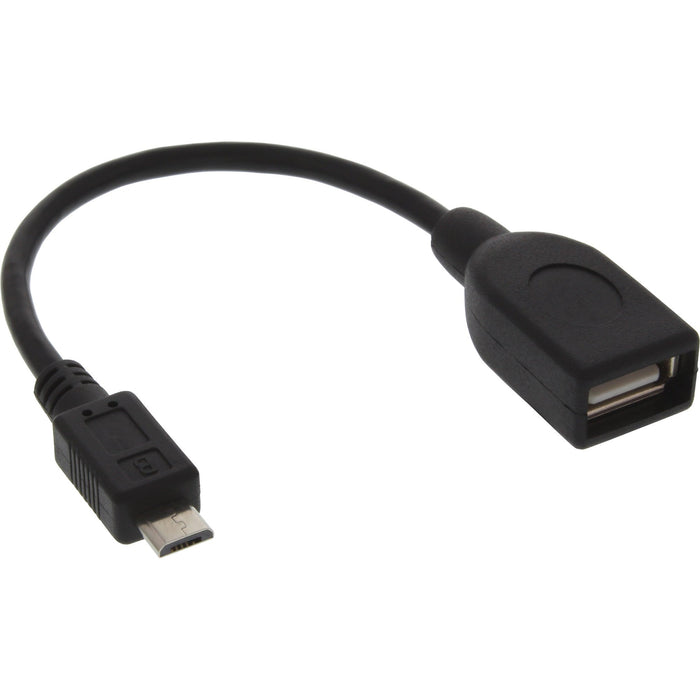 EAN 4043718201549 - InLine 31606 cable USB 0,15 m USB A Micro-USB B Negro imagen 1