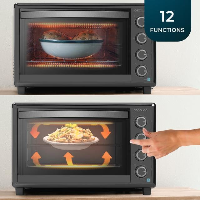 EAN 8435484038201 - Cecotec Bake&Toast 4600 Black Gyro 46 L 2000 W Negro Parrilla imagen 3