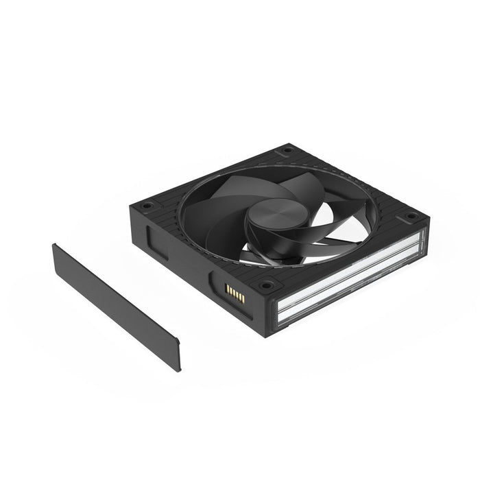 EAN 8800263651023 - Zalman ZM-DF120R Placa base Ventilador 12,4 cm Negro 1 pieza(s) imagen 2