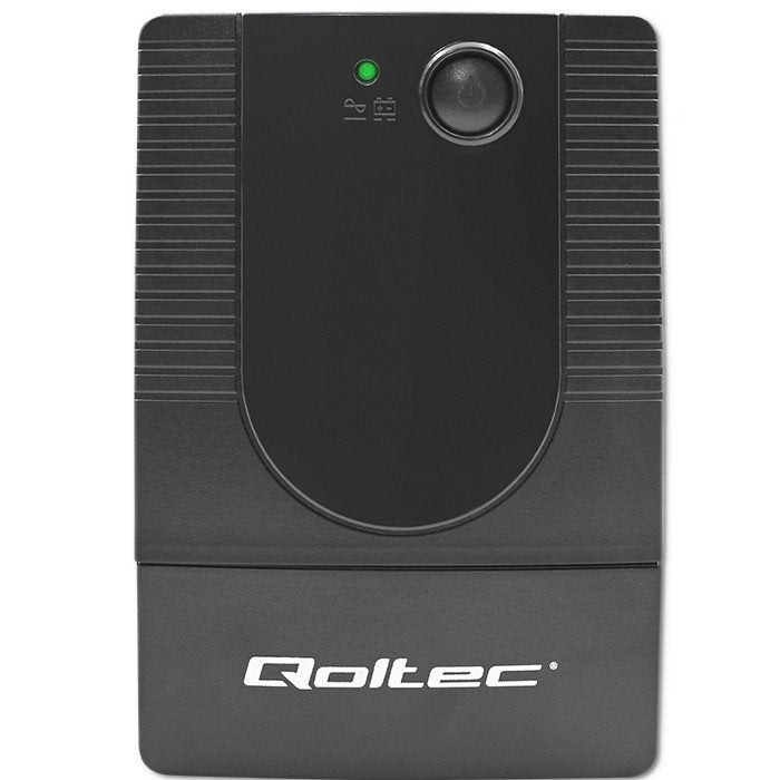 EAN 5901878537740 - Qoltec 53774 sistema de alimentación ininterrumpida (UPS) Línea interactiva 1 kVA 600 W 1 salidas AC imagen 8