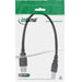 EAN 4043718138807 - InLine 34550X cable USB 0,5 m USB A USB B 0,48 Gbit/s Negro imagen 2
