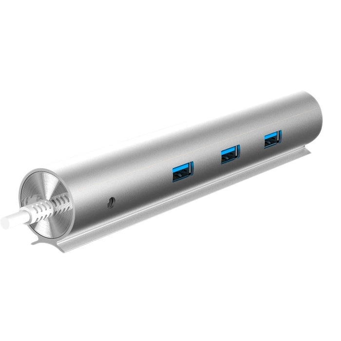 EAN 8435089026702 - Woxter Hub 73 USB 3.2 Gen 1 (3.1 Gen 1) Type-A 5000 Mbit/s Plata imagen 2