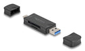 EAN 4043619910205 - DeLOCK 91020 lector de tarjeta USB 3.2 Gen 1 (3.1 Gen 1) Type-A/Type-C Negro imagen 1