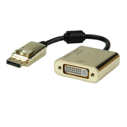 EAN 7611990150380 - ROLINE 12.03.3175 adaptador de cable de vídeo 0,15 m DisplayPort DVI-D Oro imagen 1