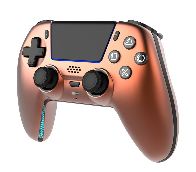 EAN 7333048072481 - Deltaco Gaming GAM-199-ORANGECOPPER mando y volante Naranja, Bronce Bluetooth/USB Gamepad PlayStation 5,  imagen 4
