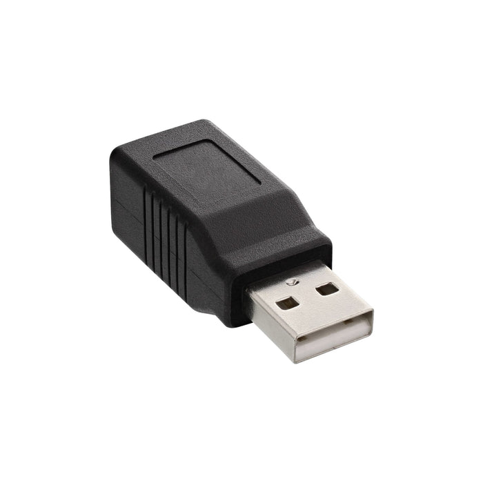EAN 4043718021833 - InLine 33443 cambiador de género para cable USB 2.0 A male USB 2.0-B F Beige imagen 1