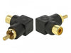 EAN 4043619661688 - DeLOCK 66168 cambiador de género para cable RCA Negro imagen 2