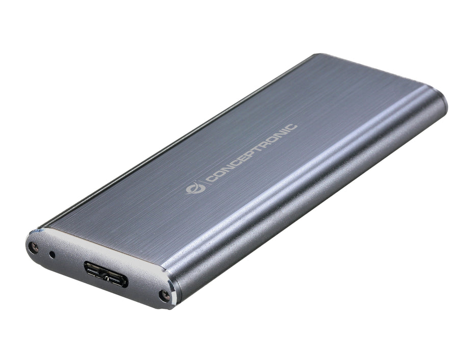 EAN 4015867222799 - Conceptronic DDE03G caja para disco duro externo Caja externa para unidad de estado sólido (SSD) Gris M.2 imagen 1