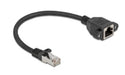EAN 4043619907731 - DeLOCK 90773 cable de red Negro 0,25 m Cat6a S/FTP (S-STP) imagen 1