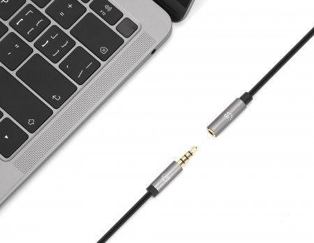 EAN 0766623356039 - Manhattan 356039 cable de audio 2 m 3,5mm Negro, Plata imagen 6