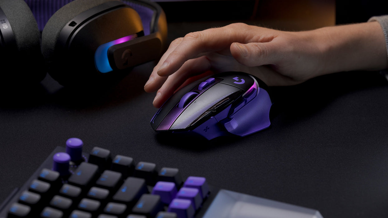 EAN 5099206136557 - Logitech G G502 X PLUS ratón Juego Mano derecha RF Wireless + USB Type-C Óptico 44000 DPI imagen 8