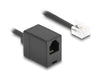 EAN 4043619902323 - DeLOCK 90232 cable telefónico 3 m Negro imagen 1