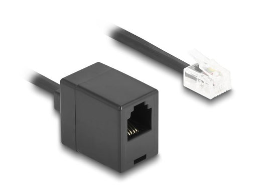 EAN 4043619902323 - DeLOCK 90232 cable telefónico 3 m Negro imagen 1