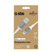 EAN 8018417415142 - SBS GRECABLEUSBIP589W cable de conector Lightning 1,2 m Plata, Blanco imagen 4
