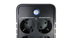 EAN 3700085660867 - Infosec Z2 EX 700 sistema de alimentación ininterrumpida (UPS) 0,7 kVA 360 W 6 salidas AC imagen 2