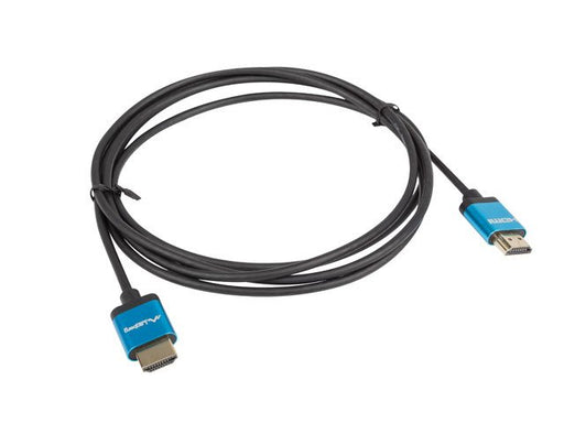 EAN 5901969424355 - Lanberg CA-HDMI-22CU-0005-BK cable HDMI 0,5 m HDMI tipo A (Estándar) Negro, Azul imagen 1