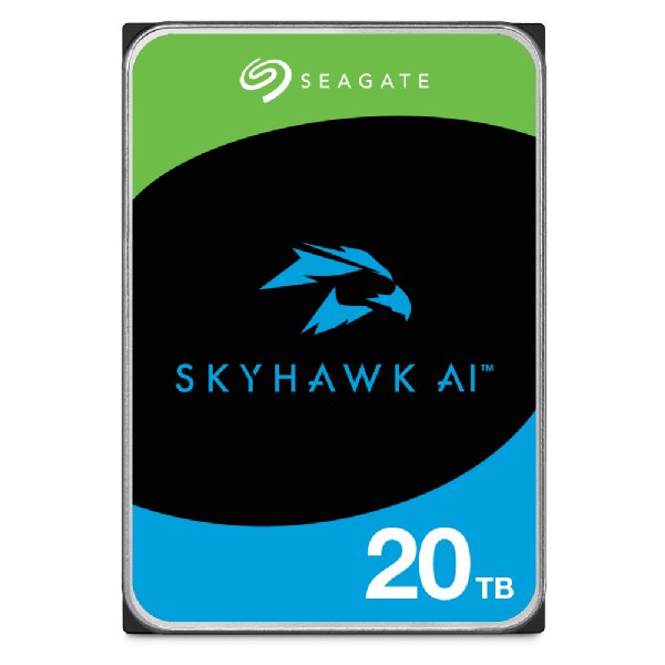 EAN 5715063365335 - Seagate SkyHawk AI 20 TB disco duro interno 7200 RPM 256 MB 3.5" Serial ATA III imagen 1