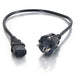 EAN 0757120885467 - C2G 5m Power Cable Negro 5,03 m CEE7/7 IEC C13 imagen 2