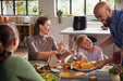 EAN 8710103975571 - Philips Essential HD9280/70 freidora Sencillo 6,2 L 2000 W Freidora de aire caliente Negro, Plata imagen 11