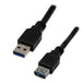 EAN 3700224722555 - MCL MC923AMF-1M/N cable USB USB 3.2 Gen 1 (3.1 Gen 1) USB A 5 Gbit/s Negro imagen 1