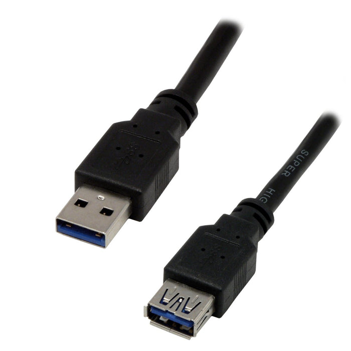 EAN 3700224710729 - MCL USB 3.0, M/FM, 5m cable USB USB 3.2 Gen 1 (3.1 Gen 1) USB A 5 Gbit/s Negro imagen 1