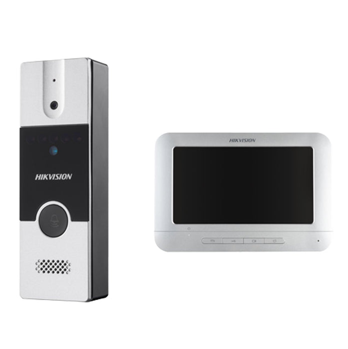 EAN 6931847130664 - Hikvision DS-KIS202T sistema de intercomunicación de video 17,8 cm (7") Negro, Blanco imagen 1