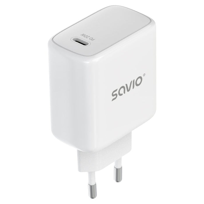 EAN 5907264110078 - Savio LA-14 cargador de dispositivo móvil Universal Blanco Corriente alterna Exterior imagen 5