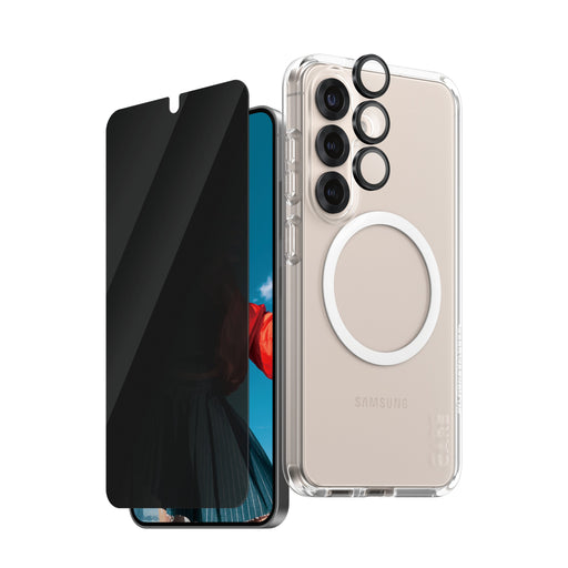 EAN 5715685016226 - PanzerGlass ® | CARE by ® Flagship 3-in-1 Privacy Bundle Samsung Galaxy S25 Protector de pantalla 1 pieza imagen 1