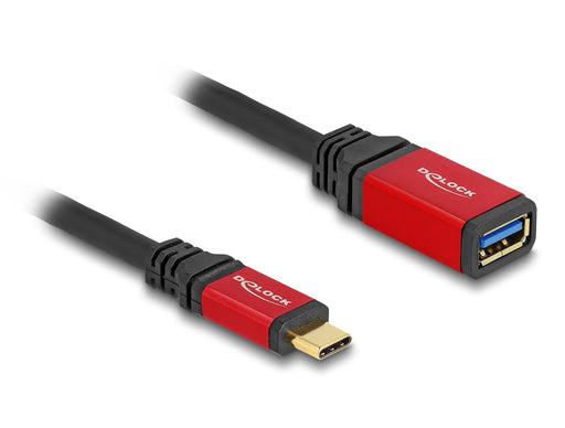 EAN 4043619601721 - DeLOCK 60172 cable USB USB 3.2 Gen 2 (3.1 Gen 2) 0,15 m USB C USB A Negro, Rojo imagen 2