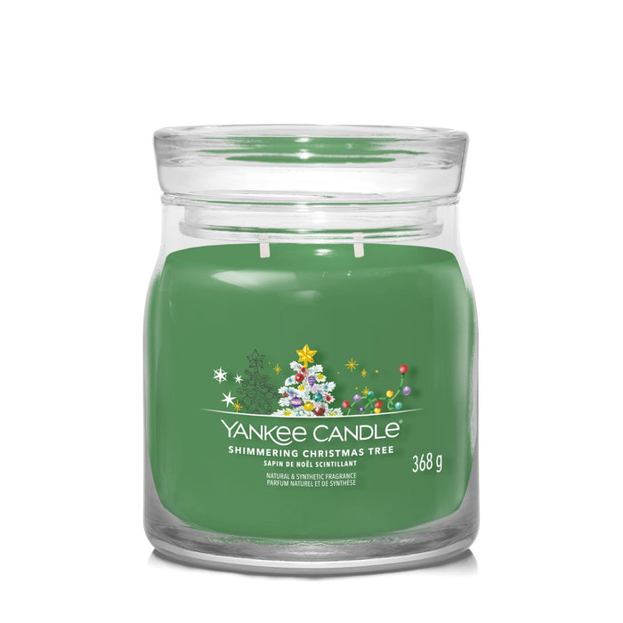 EAN 5038581154176 - Yankee Candle Shimmering Christmas Tree vela Cilindro Verde 1 pieza(s) imagen 1