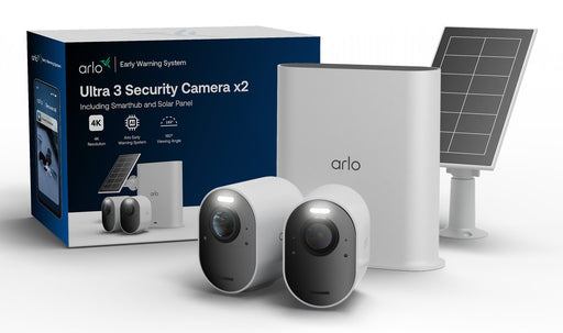 EAN 193108152969 - Arlo Ultra 3 Security Camera 2-cam kit + Solar Panel Cámara de seguridad IP Exterior 3840 x 2160 Pixeles T imagen 1