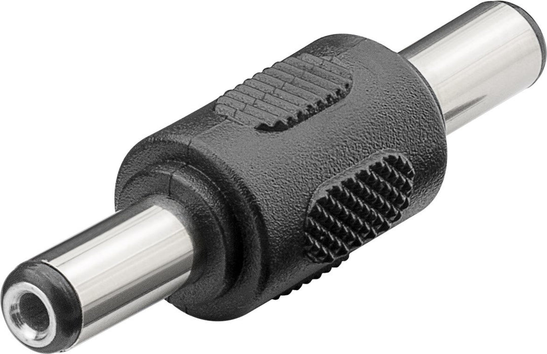 EAN 4040849767524 - Goobay 76752 cambiador de género para cable DC (5.50 x 2.10 mm) Negro imagen 1