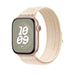 EAN 195949767913 - Apple MYJE3ZM/A Accesorios para dispositivos vestibles inteligentes Grupo de rock Beige, Rosa Nylon imagen 2