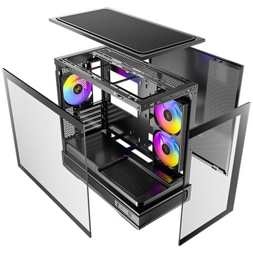 EAN 761345102810 - Antec C2M ARGB Midi Tower Negro imagen 13