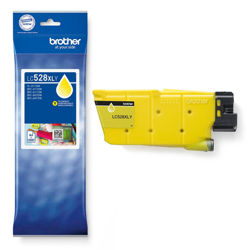 EAN 4977766843072 - Brother LC528XLY Yellow Ink Cartridge cartucho de tinta 1 pieza(s) Original Ultra High Yield Amarillo imagen 2