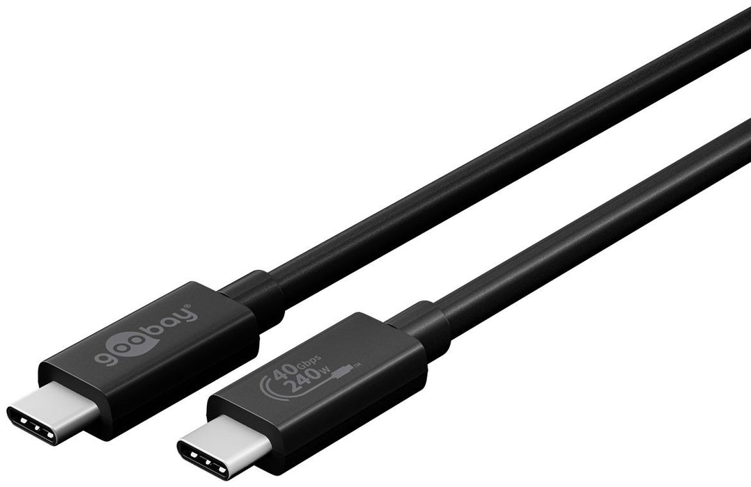 EAN 4040849617164 - Goobay 61716 cable USB USB4 Gen 3x2 0,7 m USB C Negro imagen 2