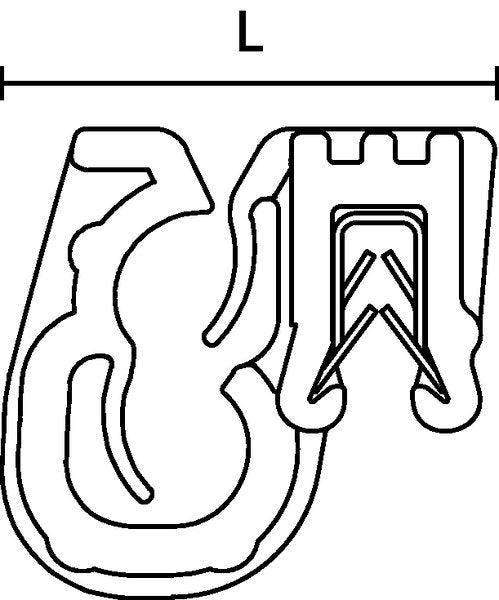 EAN 4031026729701 - Hellermann Tyton 151-04010 abrazadera para cable Negro 100 pieza(s) imagen 6