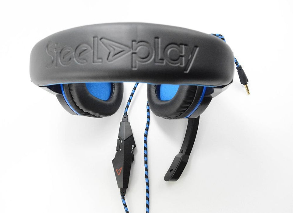 EAN 3760210998876 - Steelplay HP41 Auriculares Alámbrico Diadema Juego Negro, Azul imagen 4